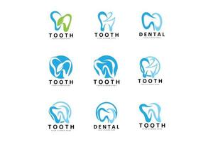 Tooth logo, Dental Health Vector, Care Brand Illustration vector