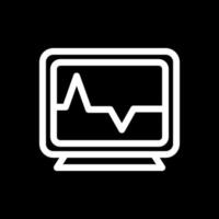 Heart Monitoring Vector Icon Design