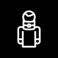 Broken Neck Vector Icon Design
