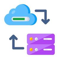 Vector design of cloud server