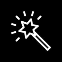 Magic Stick Vector Icon Design