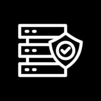 Secured Backup Vector Icon Design