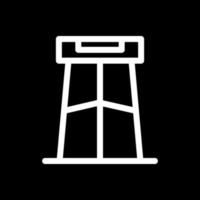 Bar Stool Vector Icon Design