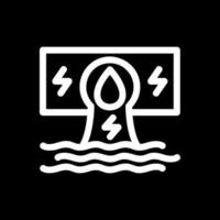 Hydroelectricity Vector Icon Design