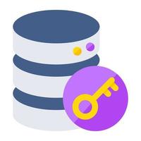 An icon design of database access vector