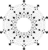 Mandala coloring pages vector