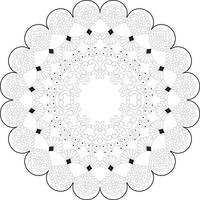 Mandala coloring pages vector