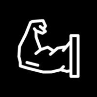 Arm Muscle Vector Icon Design