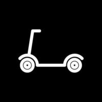 diseño de icono de vector de scooter