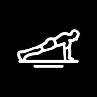 Push Ups Vector Icon Design