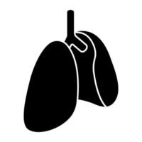 Premium download icon of lungs vector