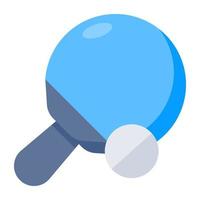 A perfect design icon of table tennis vector