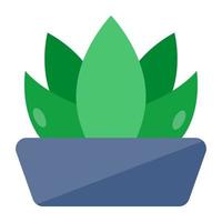 Premium download icon of indoor plant vector