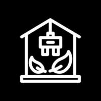 Eco Solar Home Vector Icon Design