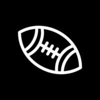 American Football Vector Icon Design