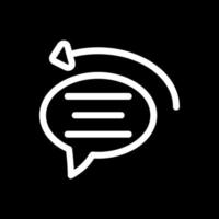 Auto Reply Vector Icon Design