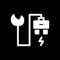 Eco Power Socket Vector Icon Design