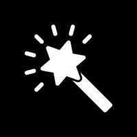 Magic Stick Vector Icon Design