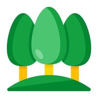 Premium download icon of trees vector