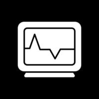 Heart Monitoring Vector Icon Design