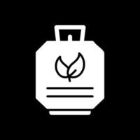 Biogas Cylinder Vector Icon Design