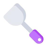 Trendy design icon of spatula vector