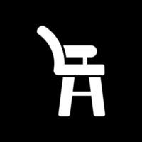 High Chair Vector Icon Design