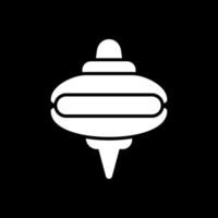 Spinning Top Vector Icon Design