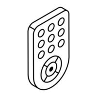 Modern design icon of remote vector