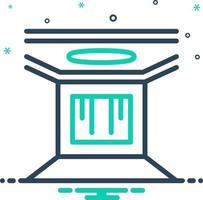 mix icon for ceiling vector