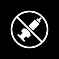 No Steroids Vector Icon Design