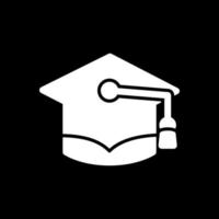 Graduate Cap Vector Icon Design