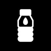 Water Flask Vector Icon Design