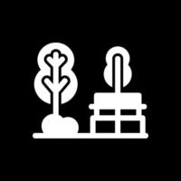 Park Landscape Vector Icon Design