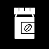 Coffee Jar Vector Icon Design