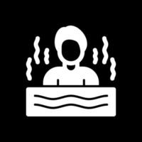 diseño de icono de vector de sauna