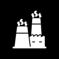 Nuclear Factory Vector Icon Design