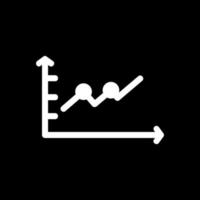 Trend Chart Vector Icon Design
