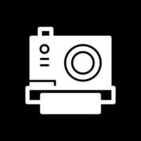 Instant Camera Vector Icon Design