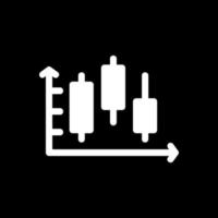 Candlestick Chart Vector Icon Design