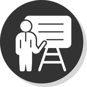 Presentation Vector Icon Design