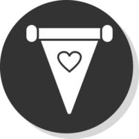 Pennant Vector Icon Design