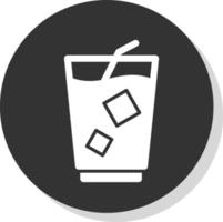 Milkshake Vector Icon Design