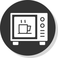 Coffee Oven Vector Icon Design