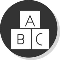 diseño de icono de vector de bloques