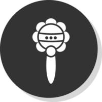 Rattle Vector Icon Design