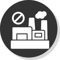 No Fossil Fuels Vector Icon Design