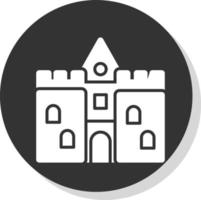 diseño de icono de vector de castillo