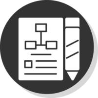 Planning Vector Icon Design