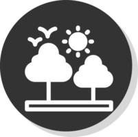 Forest Vector Icon Design